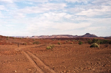 Unterwegs in Damaraland, Namibia